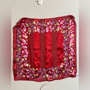 Vintage Elaine Gold Silk Valentine's Scarf